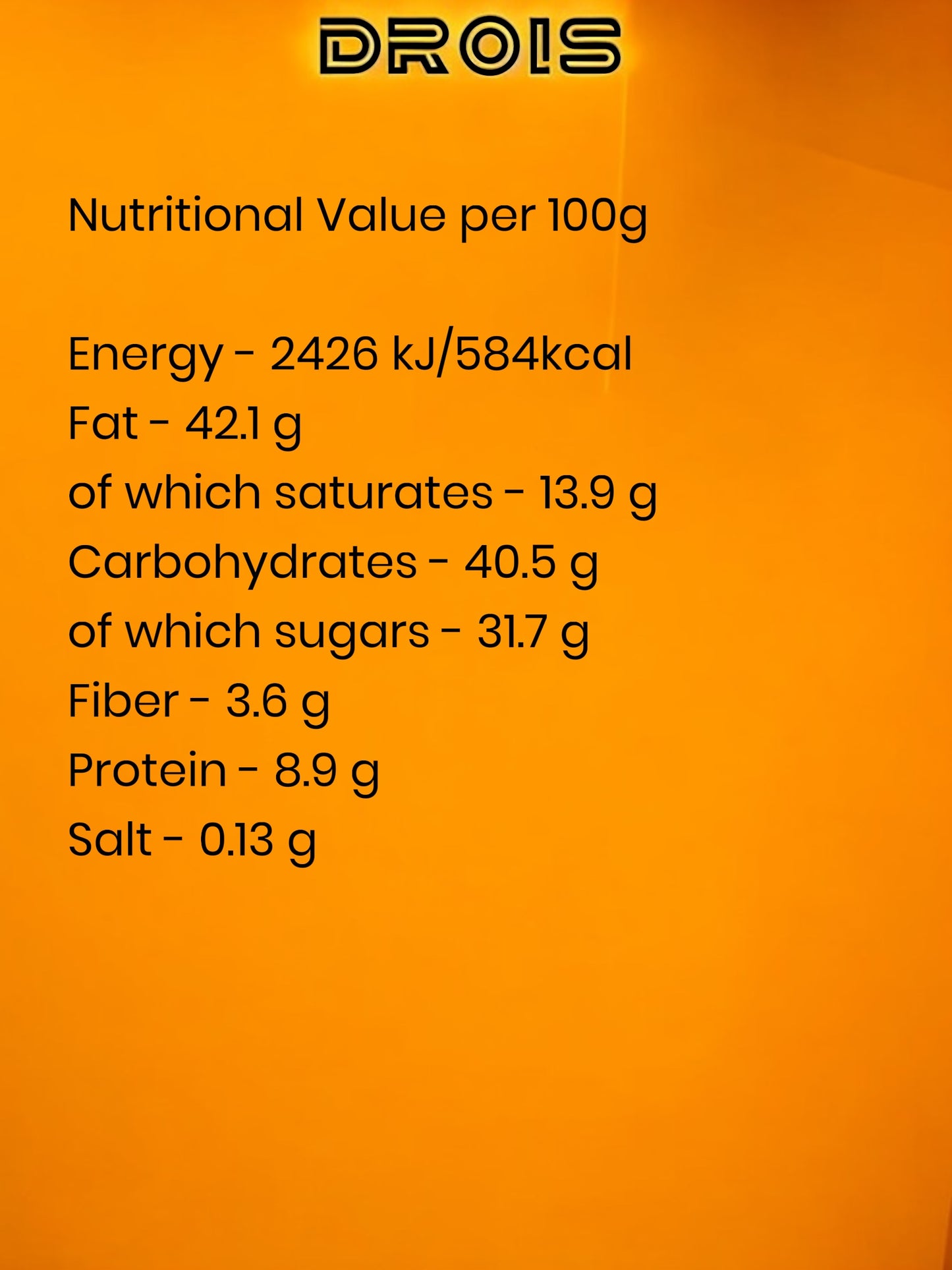 DROIS Millionaire Dubai Bar β XXL (220g)