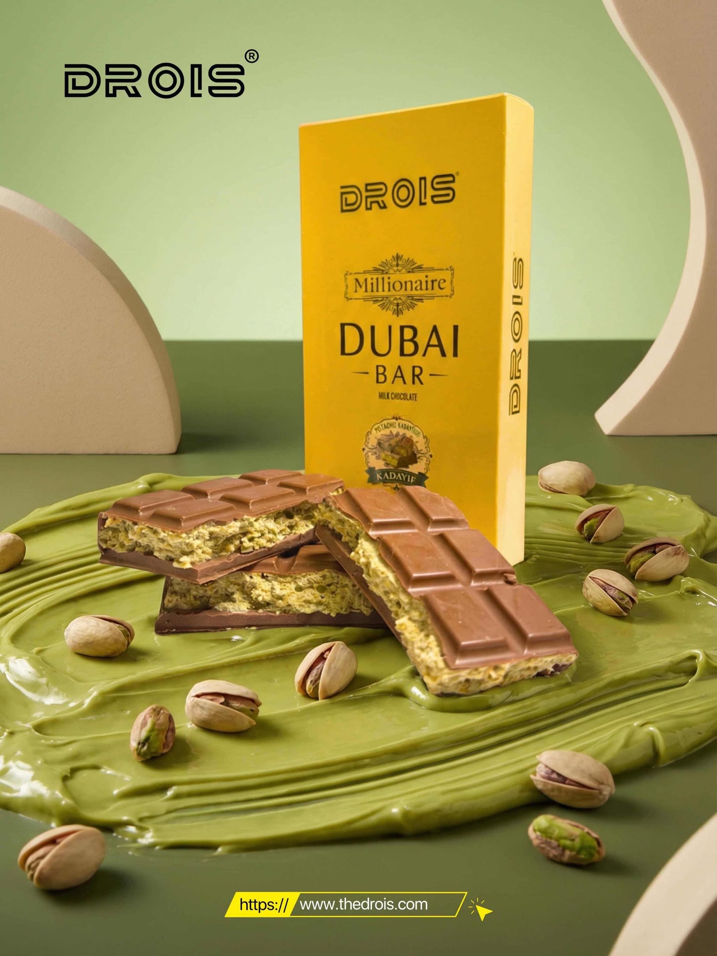 DROIS Millionaire Dubai Bar – XXL (220g)