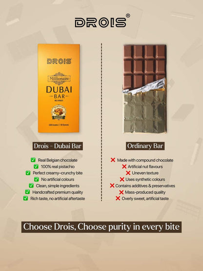 DROIS Millionaire Dubai Bar – XXL (220g)