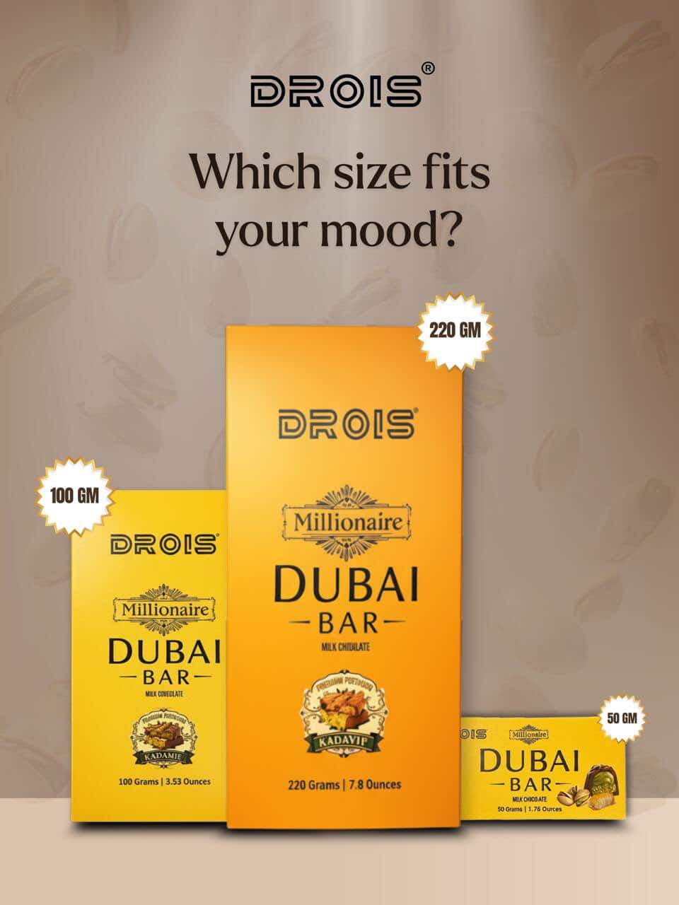 DROIS Millionaire Dubai Bar – Christmas Gift Hamper