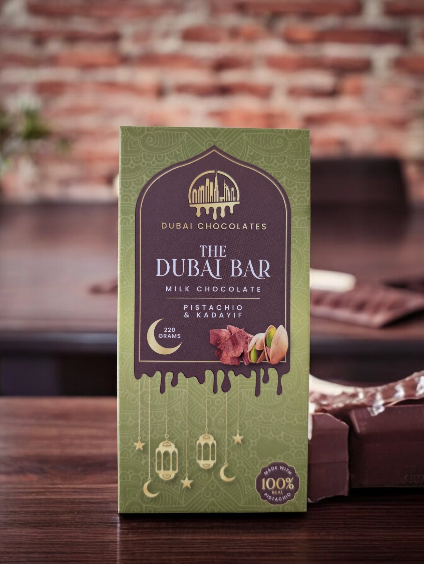 DROIS Dubai Chocolate | XXL Bar (220g)