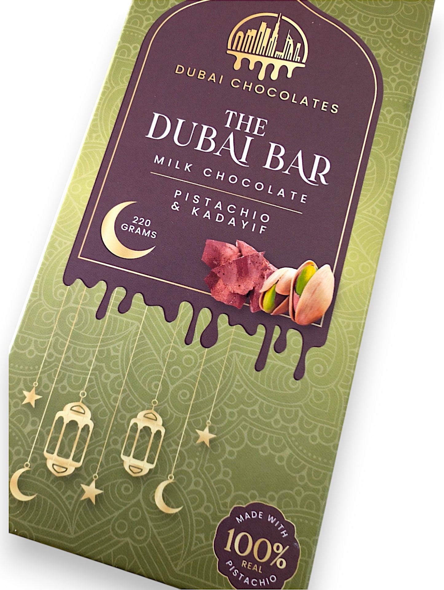 DROIS Dubai Chocolate | XXL Bar (220g)