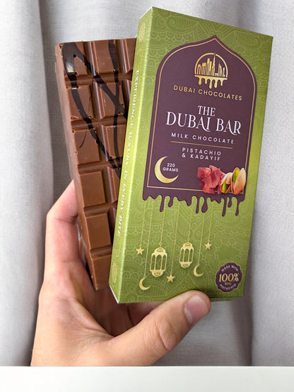 DROIS Dubai Chocolate | XXL Bar (220g)