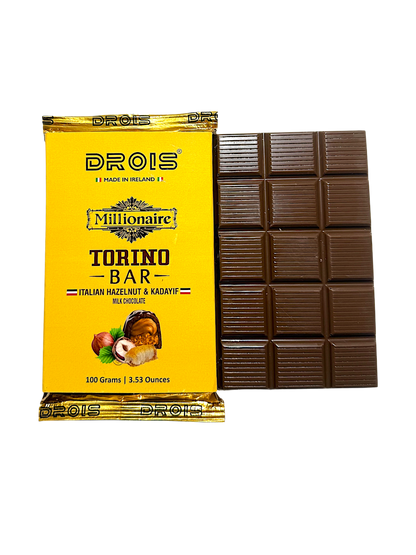 DROIS Millionaire Torino Bar – Grand (100g) (Italian Hazelnut)