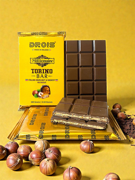 DROIS Millionaire Torino Bar – Grand (100g) (Italian Hazelnut)