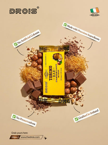 DROIS Millionaire Torino Bar – Mini (50g) (Italian Hazelnut)