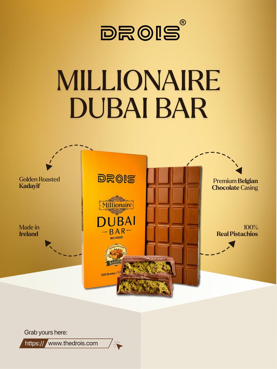 DROIS Millionaire Dubai Bar – Christmas Gift Hamper